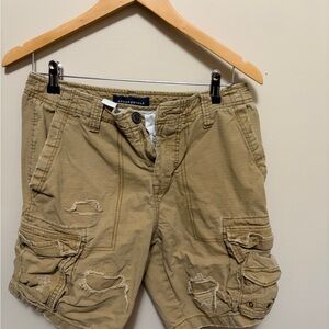 Aeropostale Men's Khaki Cargo Shorts